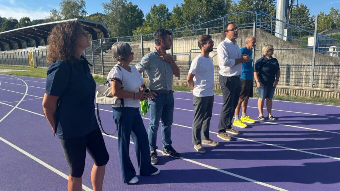 Alba: consegnata la nuova pista di atletica dello stadio Augusto Manzo