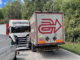 Scontro fra due Tir: chiusa la salita verso Sommariva Perno 2