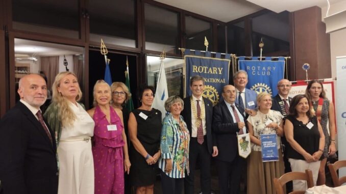 Guarene: il Governatore Crovari incontra il Rotary Canale Roero