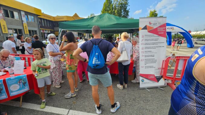 Alba corre in pigiama con la Lilt per i bambini malati di tumore