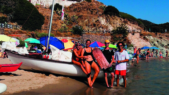 In Sardegna Round Robin ha navigato solo con vele e remi