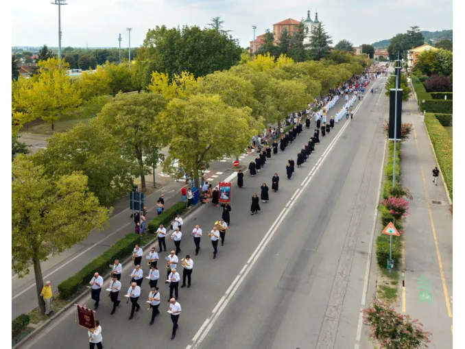 La processione della Madonna dei fiori di Bra 1