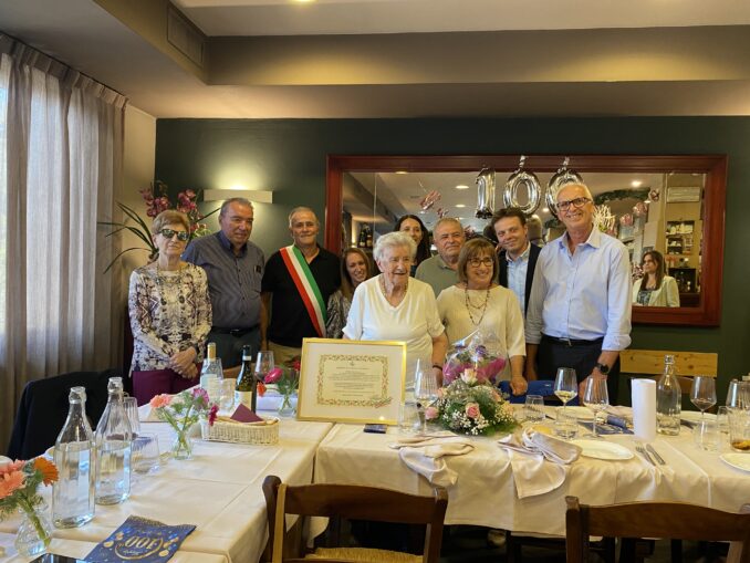 Ines Ferrero, la centenaria che da sempre legge Gazzetta d'Alba 1