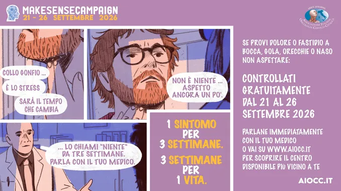 Prevenire i tumori testa-collo, il 23 settembre a Verduno una mattina con visite gratuite