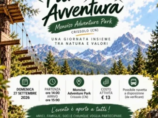 Una giornata col Rotary club e gruppo giovani Avis al Monviso adventure park