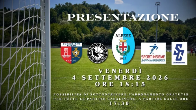Alba / Il calcio locale si presenta all'Aust