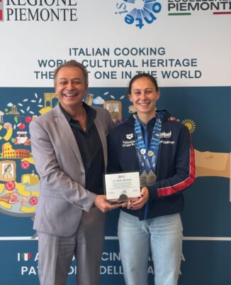 Anita Gastaldi premiata al grattacielo della Regione Piemonte
