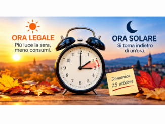 Torna l&rsquo;ora solare, lancette indietro di un&rsquo;ora nella notte tra sabato e domenica