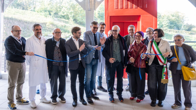 Ospedale di Verduno, inaugurata la nuova piattaforma elevatrice sanitaria