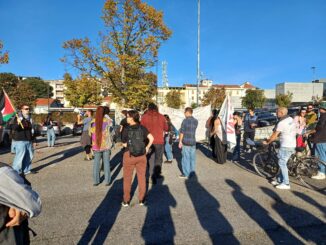 È partito il corteo del collettivo Mononoke contro lo sfruttamento lavorativo