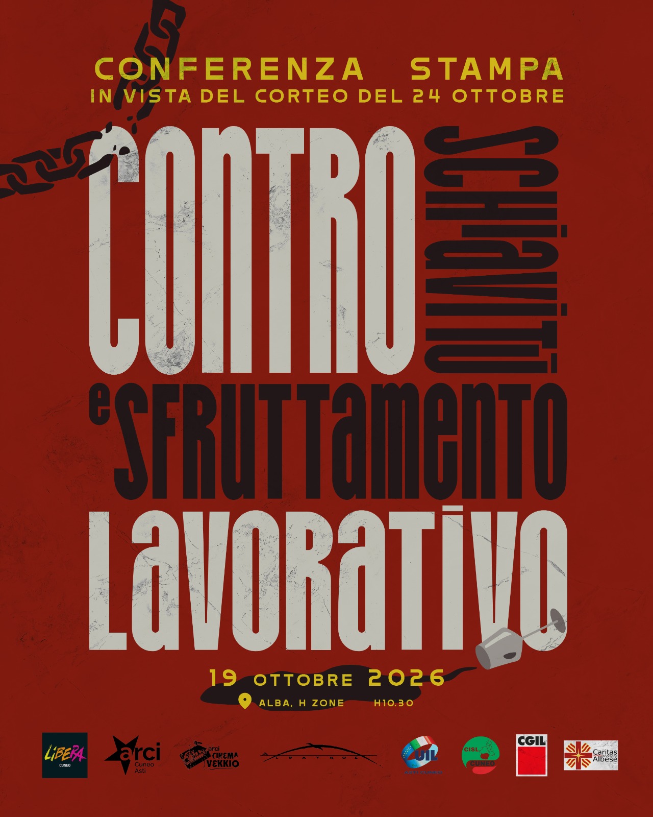 Contro lo sfruttamento lavorativo nelle vigne: ad Alba associazioni, sindacati e Caritas scenderanno insieme il 24 ottobre