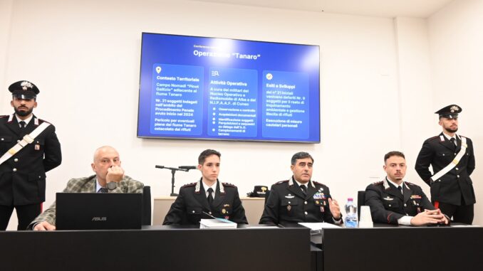 Operazione Tanaro: discarica abusiva al campo nomadi Pinto Gallizio di Alba, le concentrazioni di inquinanti oltre 300 volte superiori ai limiti di legge