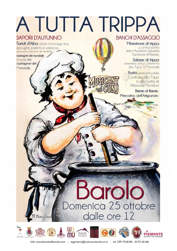 Barolo: torna A tutta trippa, una domenica tra sapori d’autunno e tradizioni