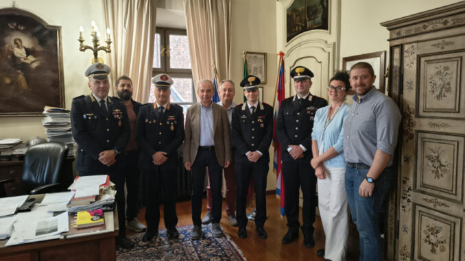 Bra: il benvenuto della Giunta al nuovo comandante della Compagnia Carabinieri