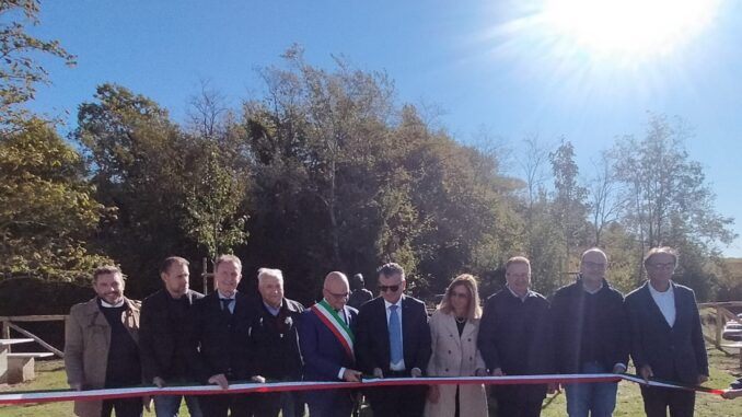 A Trezzo è stato inaugurato il belvedere della Donna di Langa