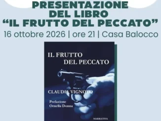 A Narzole riparte Libri al centro con la presentazione del giallo scritto da Claudia Vignolo