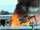Autocarro in fiamme tra Roreto e Marene, trasportava pollame 1