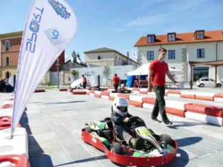 Aci Cuneo porta a Bra la sicurezza stradale: 330 bambini imparano al volante di un kart 1