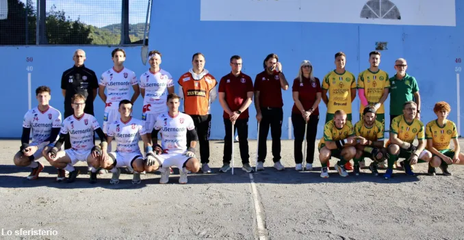 Pallapugno / Acqua San Bernardo Subalcuneo di Massimo Vacchetto vince la gara d&rsquo;andata della finale scudetto
