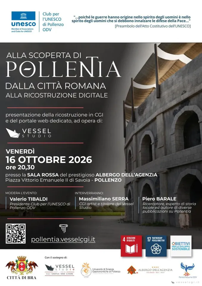 Pollentia rivive grazie alla ricostruzione digitale: un viaggio nella città romana