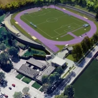 Pista d'atletica tutta nuova per lo stadio di San Cassiano ad Alba