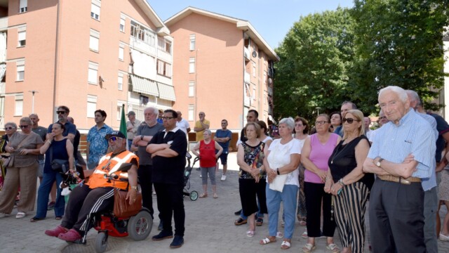 Un'area verde tutta nuova in corso Piave 4