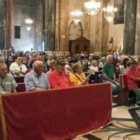 Grande partecipazione al 12° Pellegrinaggio da Castellinaldo al Santuario della Madonna dei Fiori 1