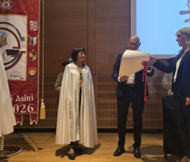 Ad Alba &egrave; tempo di Fiera: svelato il drappo del Palio di Riccardo Cordero [foto e video] 6