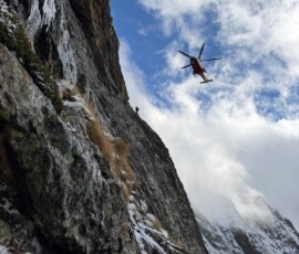 Precipita durante una scalata a Valdieri, coppia di francesi soccorsa in alta quota 4