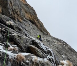 Precipita durante una scalata a Valdieri, coppia di francesi soccorsa in alta quota 2