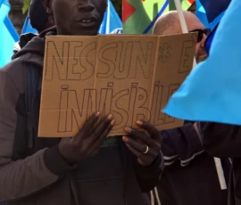 Manifestazione caporalato corteo 5