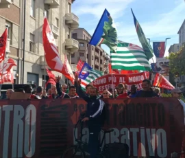 Manifestazione caporalato corteo 8